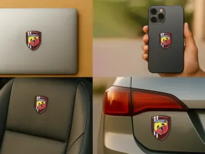 Fiat Abarth Windschutzaufkleber Limitiert Modern Professionell